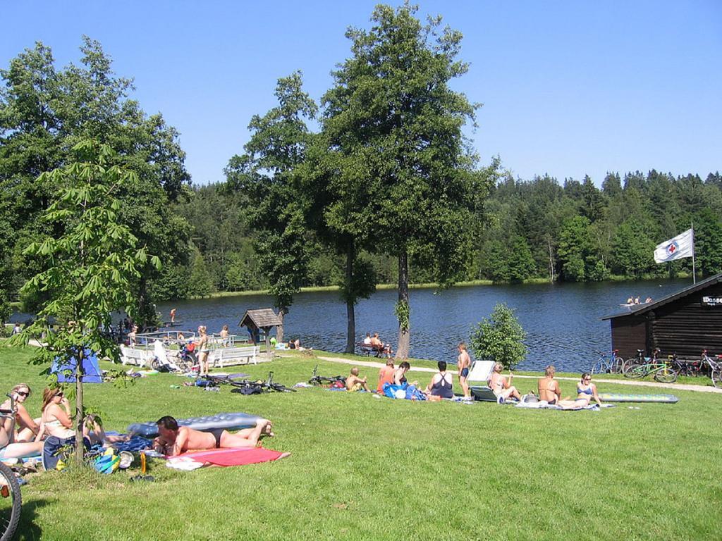 Ferienwohnung Brunner - Haus Am See Nagel Dış mekan fotoğraf